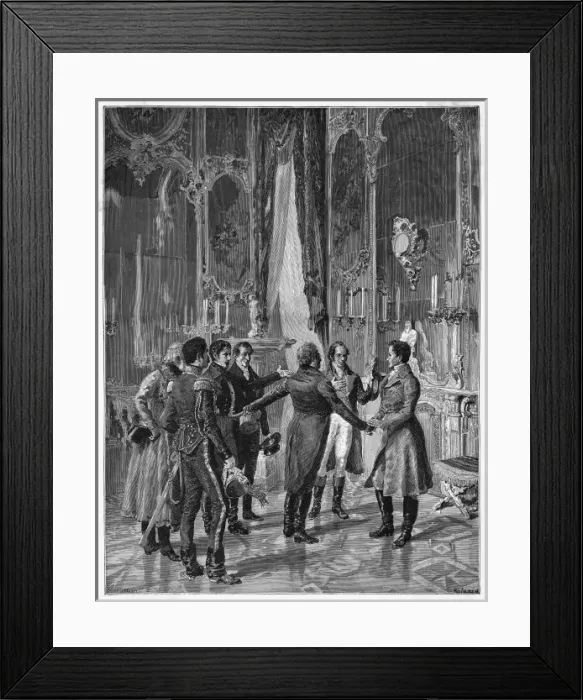 Framed Print : Carbonari and King Framed Print : Carbonari and King