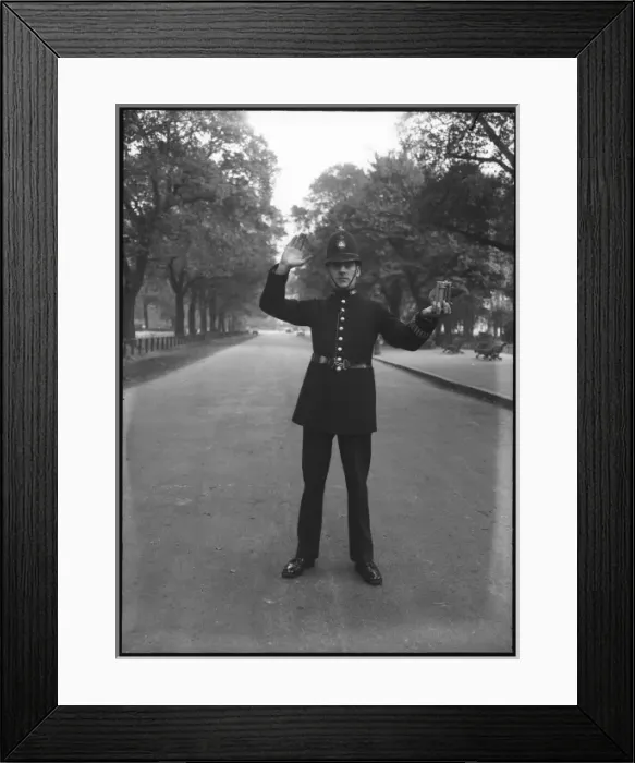 Framed Print : Traffic Police Officer Framed Print : Traffic Police Officer