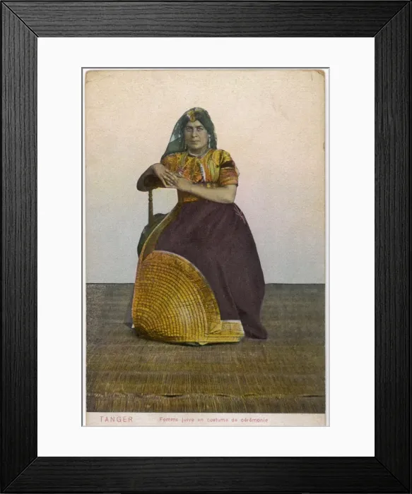 Framed Print : Racial / Jewish Woman C20 Framed Print : Racial / Jewish Woman C20