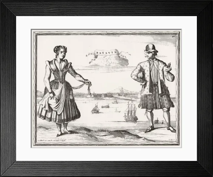 Framed Print : Racial / Indonesia / Java Framed Print : Racial / Indonesia / Java
