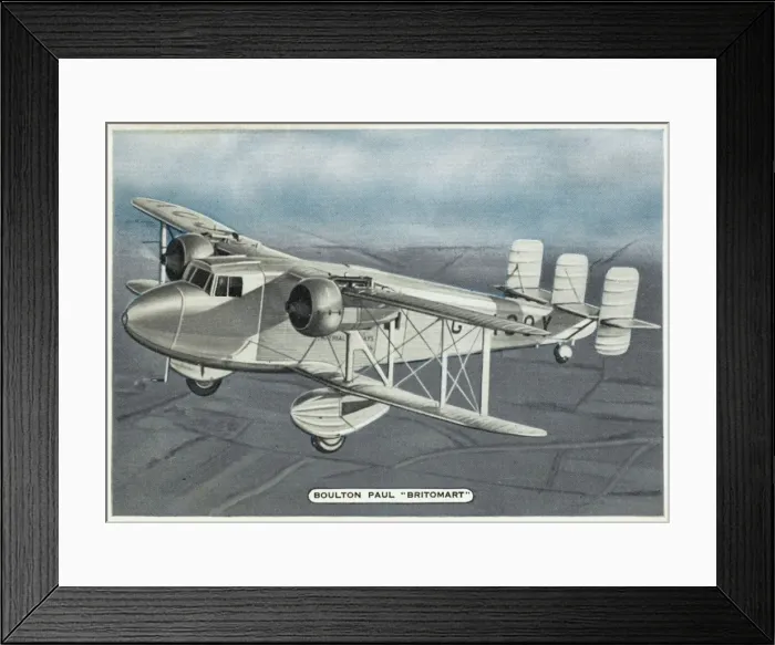 Framed Print : Boulton Paul Britomart Framed Print : Boulton Paul Britomart