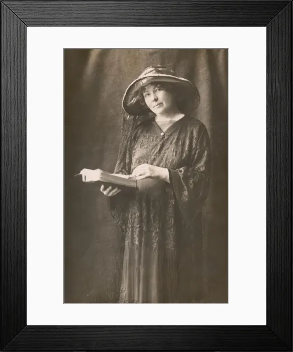 Framed Print : Christabel Pankhurst