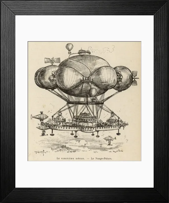 Framed Print : Casino in the Clouds Framed Print : Casino in the Clouds