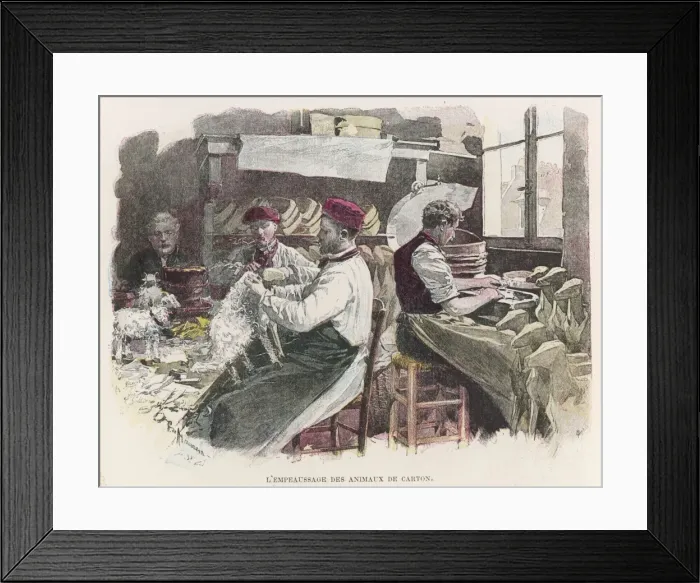 Framed Print : Making Furry Animals Framed Print : Making Furry Animals