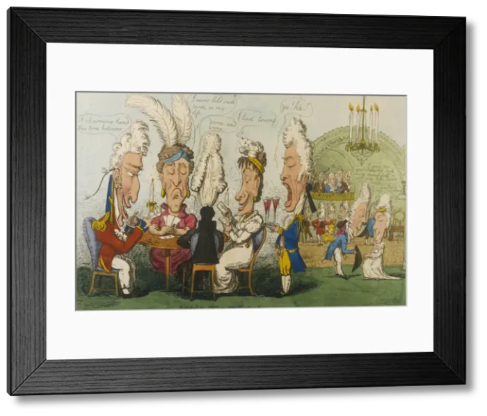 Framed Print : Aristocratic Assembly Framed Print : Aristocratic Assembly