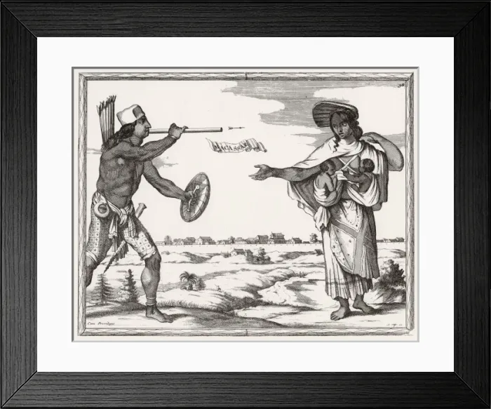 Framed Print : Racial / Indonesia / Celebes Framed Print : Racial / Indonesia / Celebes