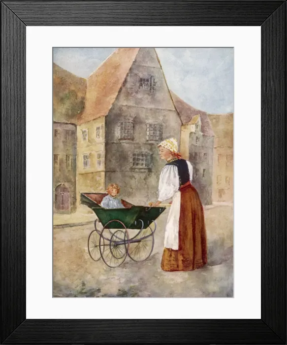 Framed Print : Nurse at Spreewald Framed Print : Nurse at Spreewald