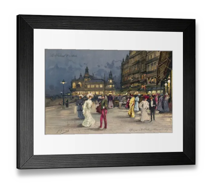 Framed Print : Ostend / Kursaal 1907 Framed Print : Ostend / Kursaal 1907
