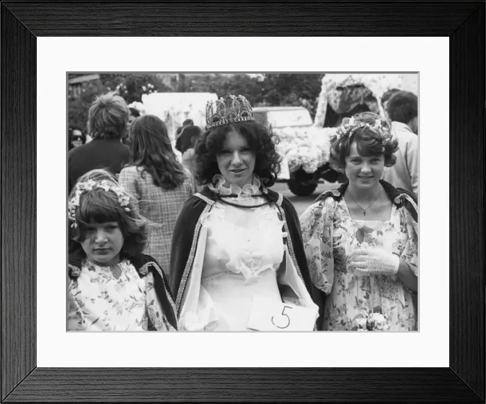 Framed Print : Carnival Queen, England Framed Print : Carnival Queen, England
