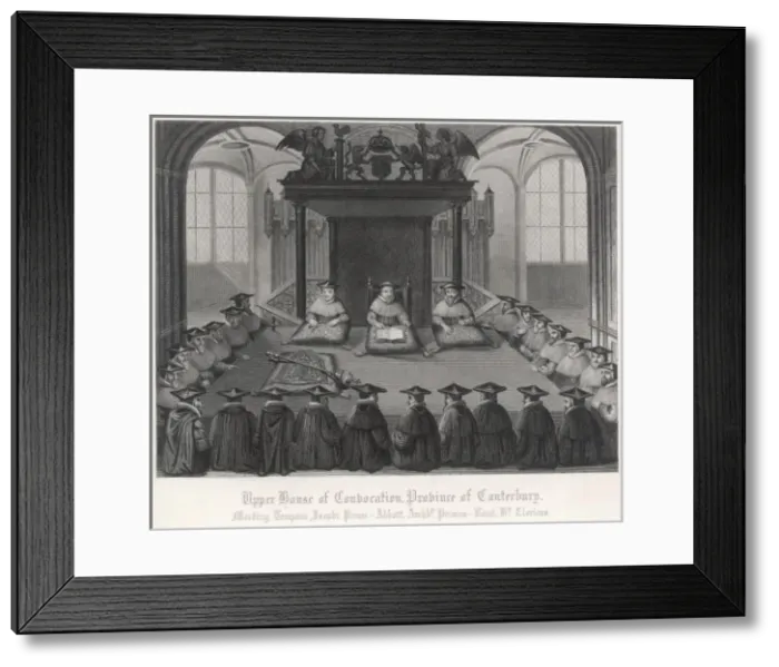 Framed Print : C of E Convocation, C17 Framed Print : C of E Convocation, C17
