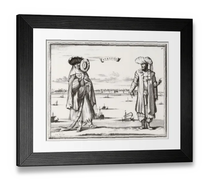Framed Print : Racial / India / Surat C1700 Framed Print : Racial / India / Surat C1700