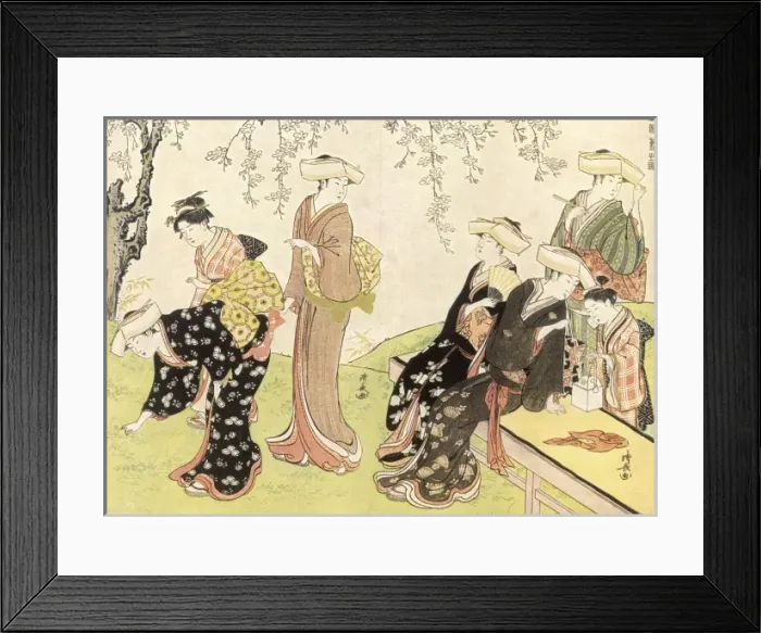 Framed Print : Racial / Japan / Women 18C Framed Print : Racial / Japan / Women 18C