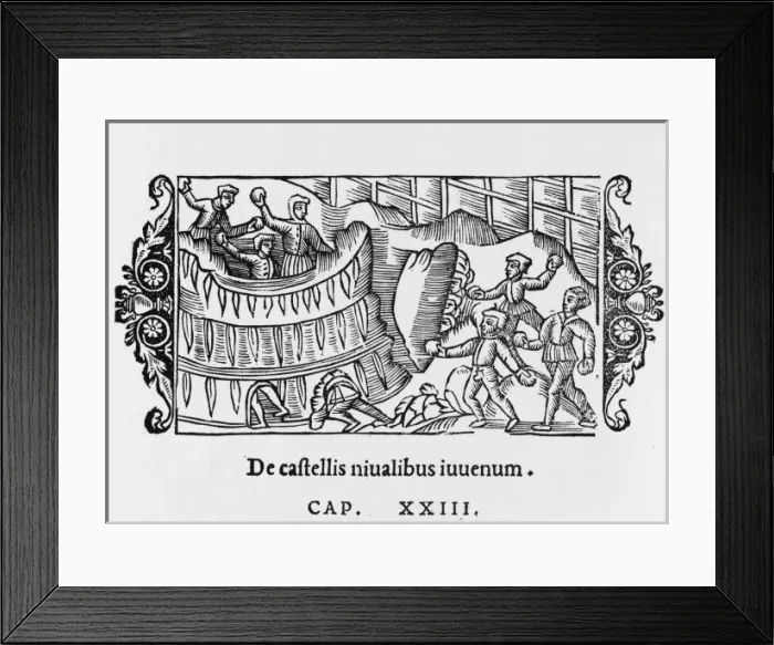 Framed Print : Game / Winter / Ice Castle Framed Print : Game / Winter / Ice Castle