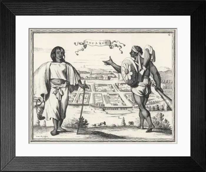 Framed Print : Racial / C Africa / Loango Framed Print : Racial / C Africa / Loango
