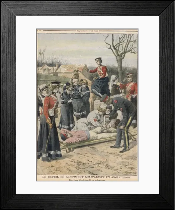 Framed Print : Women at War / Medical Framed Print : Women at War / Medical
