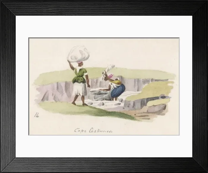 Framed Print : Racial / s Africa / Washers Framed Print : Racial / s Africa / Washers