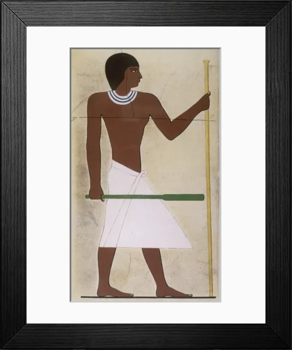 Framed Print : Ancient Egyptian Costume Framed Print : Ancient Egyptian Costume