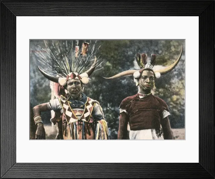 Framed Print : Racial / s Africa / Ricksha Framed Print : Racial / s Africa / Ricksha