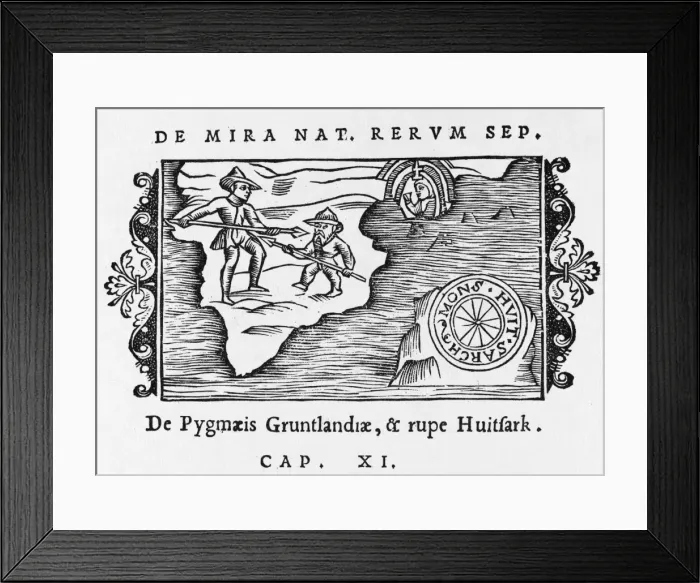 Framed Print : Racial / Greenland Pygmies Framed Print : Racial / Greenland Pygmies