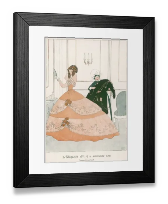 Framed Print : Crinoline Shape Mid1860S Framed Print : Crinoline Shape Mid1860S