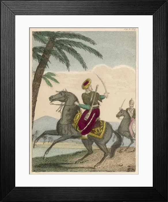 Framed Print : Racial / Africa / Egypt 1800 Framed Print : Racial / Africa / Egypt 1800