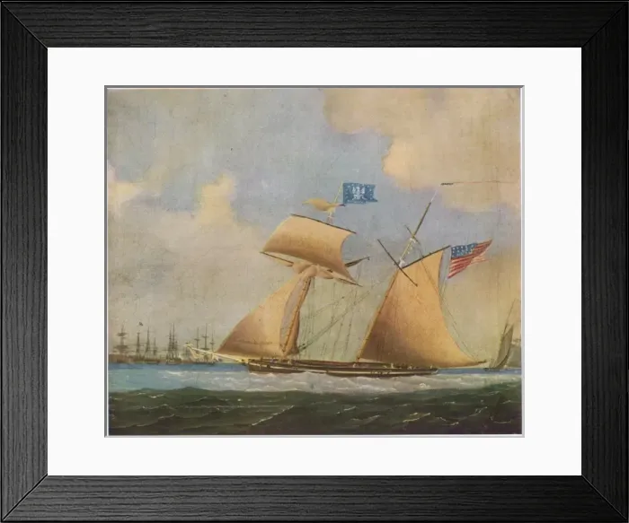 Framed Print : American Privateer Framed Print : American Privateer