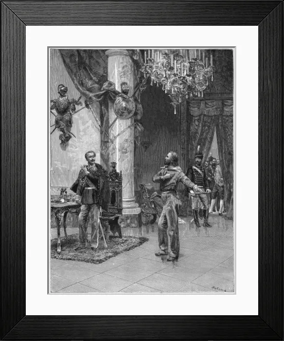 Framed Print : Garibaldi & Carlo A Framed Print : Garibaldi & Carlo A