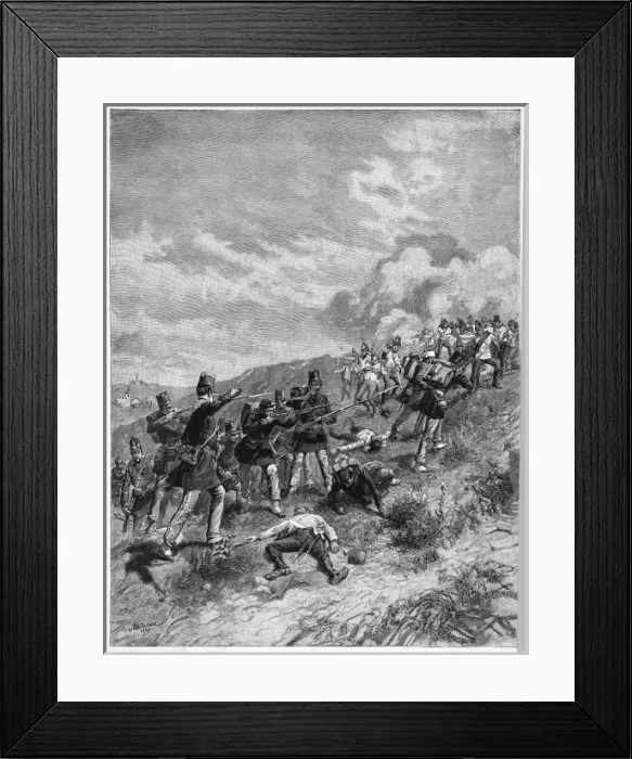 Framed Print : Battle of Staffalo Framed Print : Battle of Staffalo