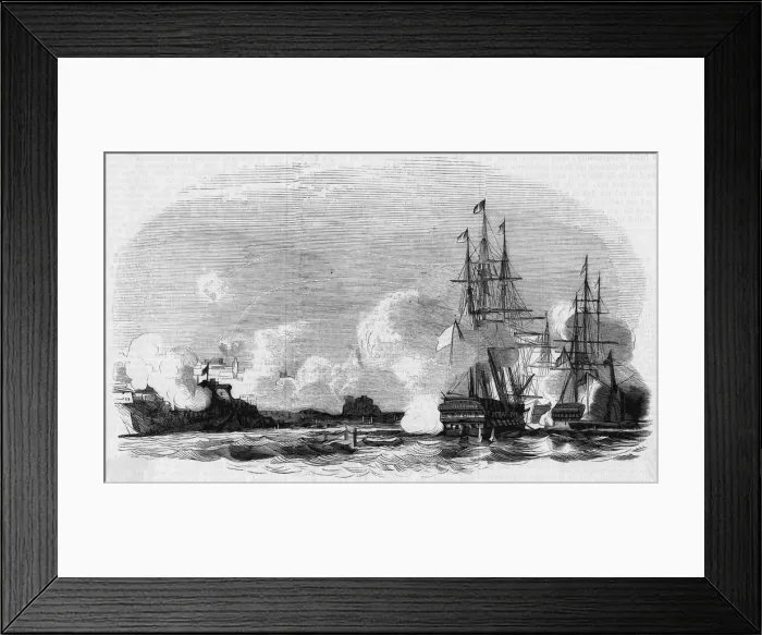 Framed Print : Messina Bombarded Framed Print : Messina Bombarded