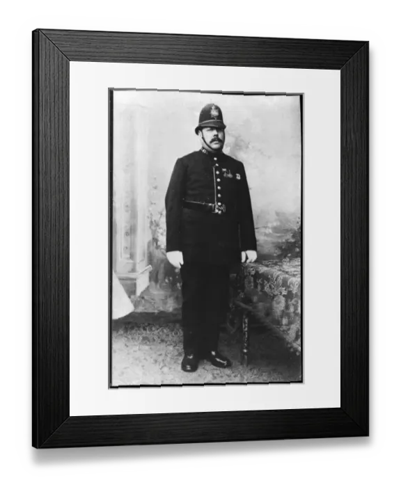 Framed Print : Police Officer Uniform Framed Print : Police Officer Uniform