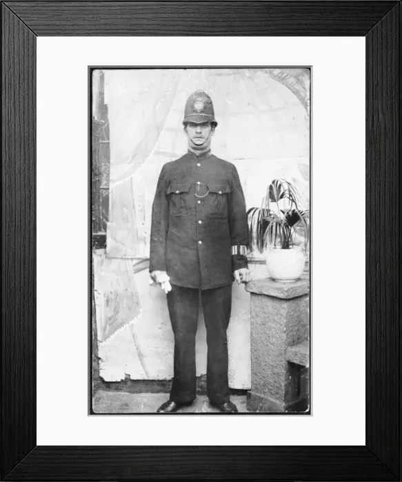 Framed Print : Police Officer Uniform Framed Print : Police Officer Uniform
