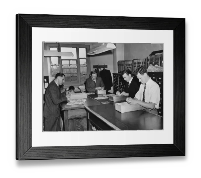 Framed Print : Criminal Record Office Framed Print : Criminal Record Office