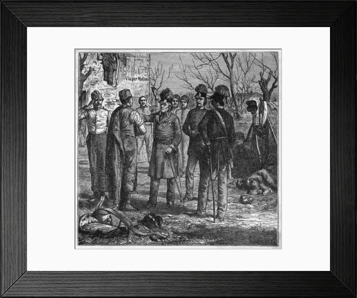 Framed Print : Radetsky after Novarara Framed Print : Radetsky after Novarara