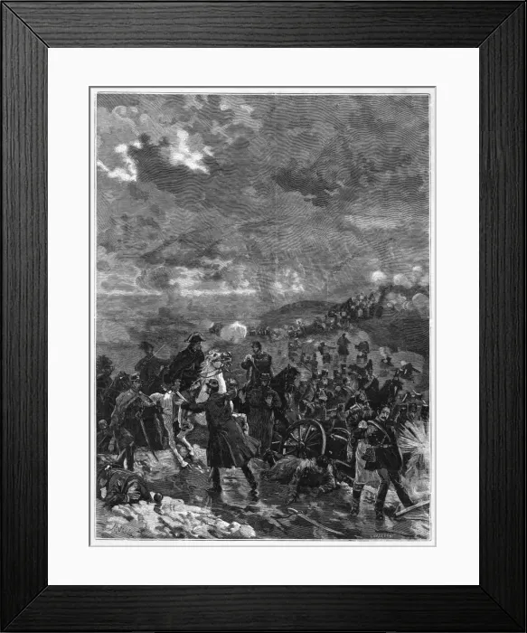 Framed Print : Battle of Novara - 1