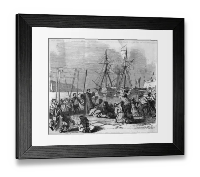 Framed Print : Pius IX Retires Framed Print : Pius IX Retires
