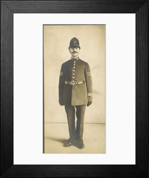 Framed Print : Police Officer Uniform Framed Print : Police Officer Uniform
