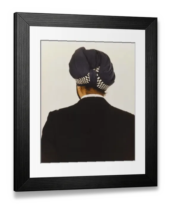 Framed Print : Asian Police Officer Framed Print : Asian Police Officer