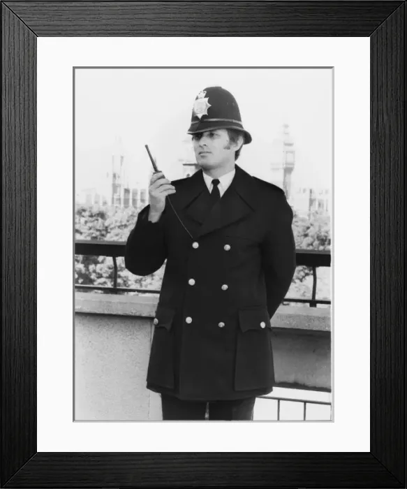 Framed Print : Police Officer Uniform Framed Print : Police Officer Uniform