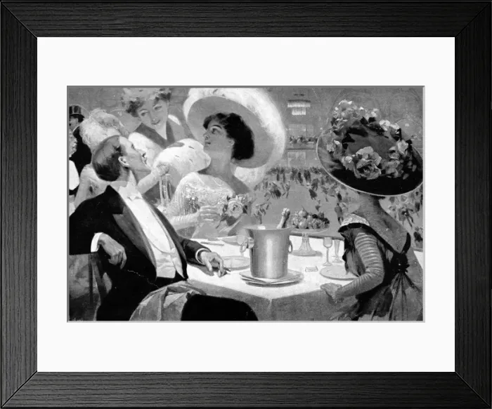 Framed Print : A Rival to the Gotterdammerung dinner: Dining in Berlin s Framed Print : A Rival to the Gotterdammerung dinner: Dining in Berlin s