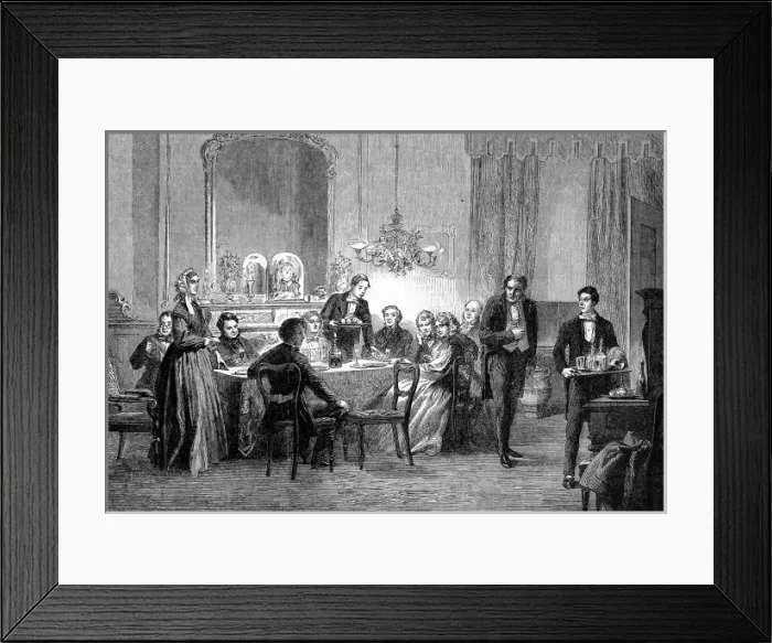 Framed Print : Aunt Sallys Christmas Boxes: John Crasss Discomfiture Framed Print : Aunt Sallys Christmas Boxes: John Crasss Discomfiture