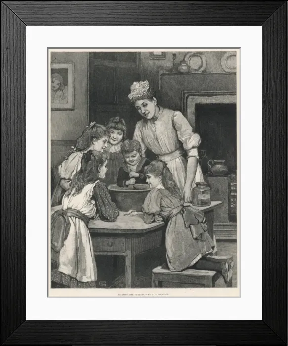Framed Print : Stirring the Pudding Framed Print : Stirring the Pudding
