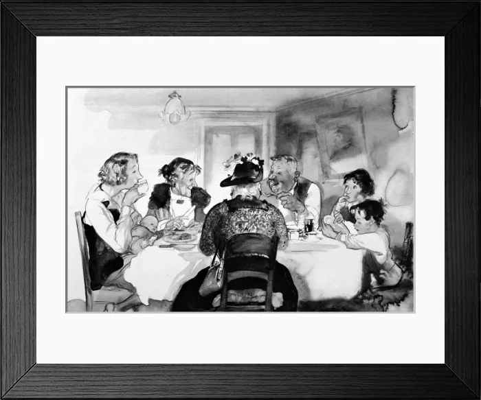 Framed Print : A Knife and Fork Tea at Bill s Framed Print : A Knife and Fork Tea at Bill s