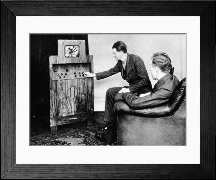 Framed Print : Television in the comfort of your own home Framed Print : Television in the comfort of your own home