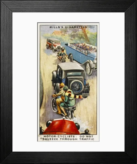Framed Print : Motor Cycle Care Framed Print : Motor Cycle Care