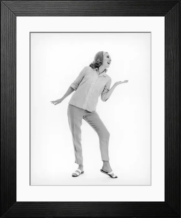 Framed Print : Lapland Girl & Reindeer Framed Print : Lapland Girl & Reindeer