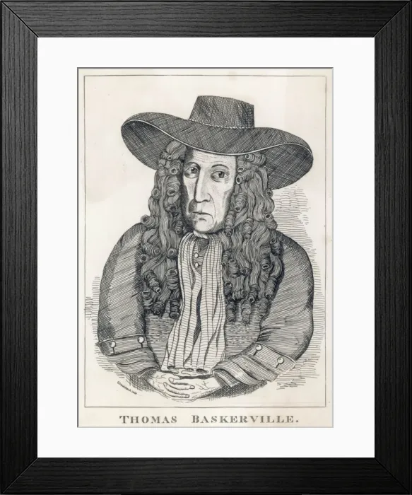 Framed Print : Thomas Baskerville Framed Print : Thomas Baskerville