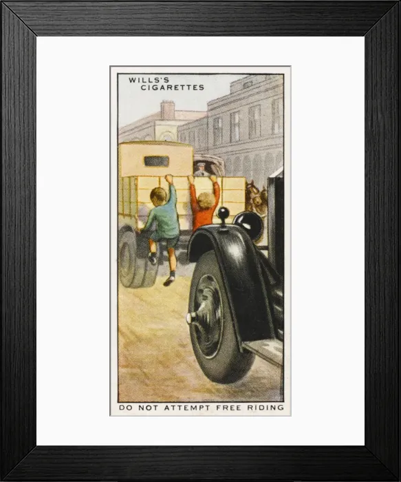 Framed Print : No Free Riding Framed Print : No Free Riding