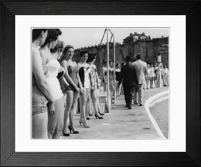 Framed Print : Beauty Contest 1956 Framed Print : Beauty Contest 1956