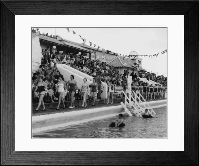 Framed Print : Beauty Contest 1956 Framed Print : Beauty Contest 1956