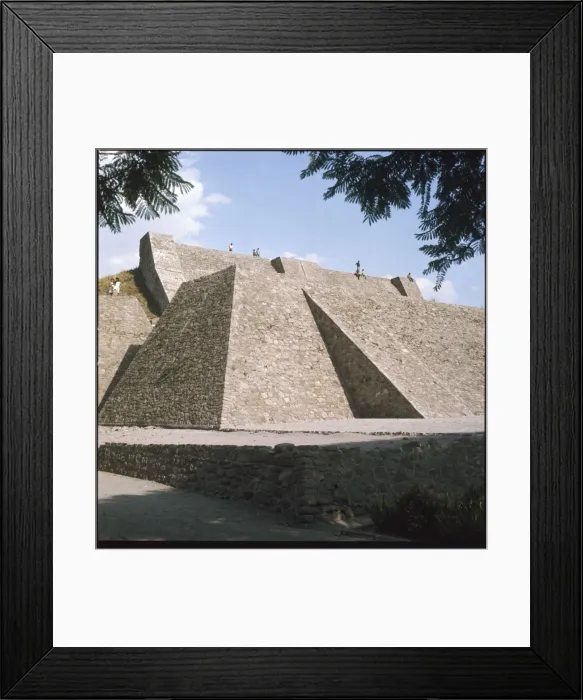Framed Print : Mexico / Archaeology Framed Print : Mexico / Archaeology